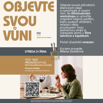 Kurz „Objevte svou vůni“ – Dny zdraví